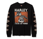 Harley-Davidson Men's H-D State of Mind Long Sleeve Tee