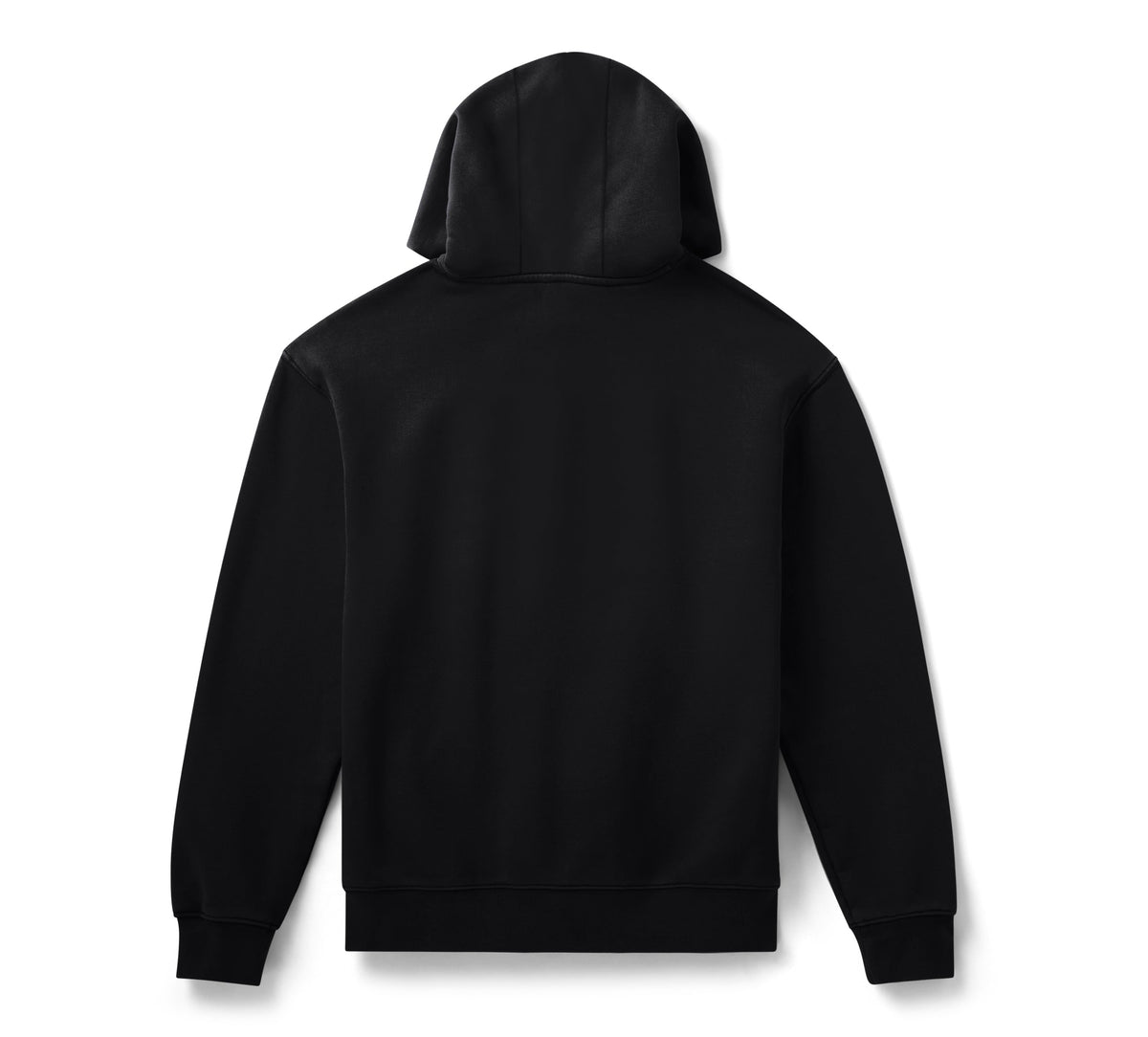 Harley-Davidson Men's H-D Standard Bar & Shield Pullover Hoodie - Harley Black - back view