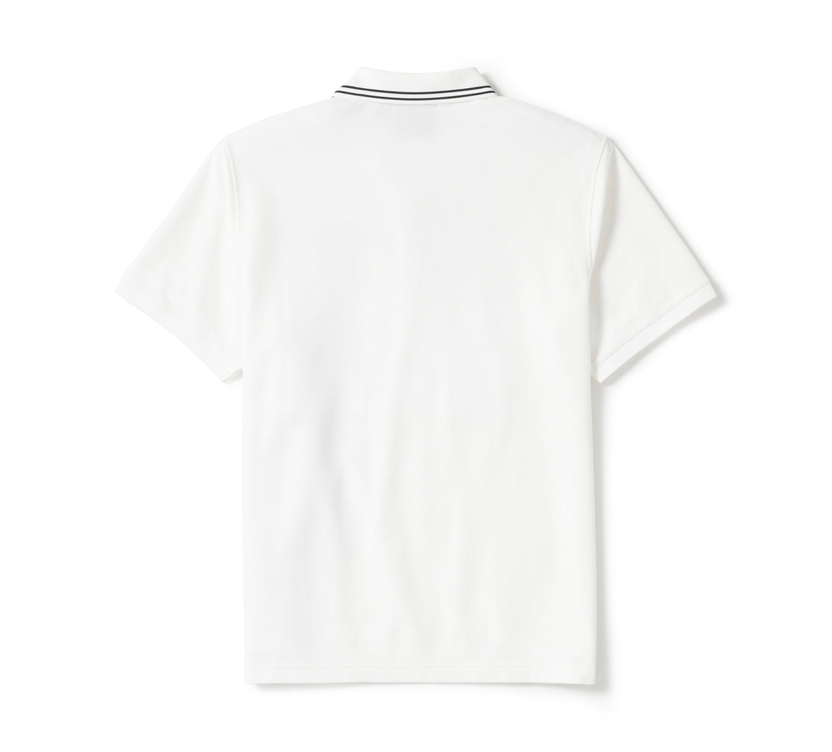 Harley-Davidson Men's Bar & Shield Solid Pique Polo - Bright White