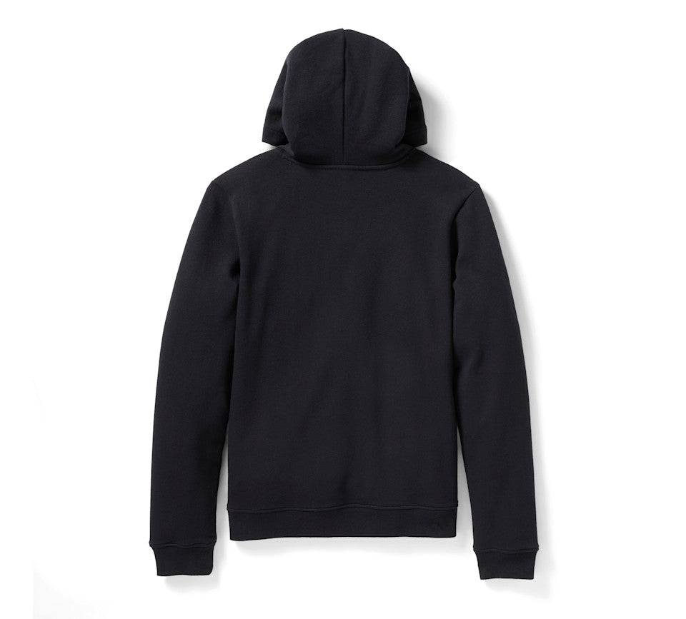Harley-Davidson Women's H-D Standard Bar & Shield Pullover Hoodie - Harley Black - back view