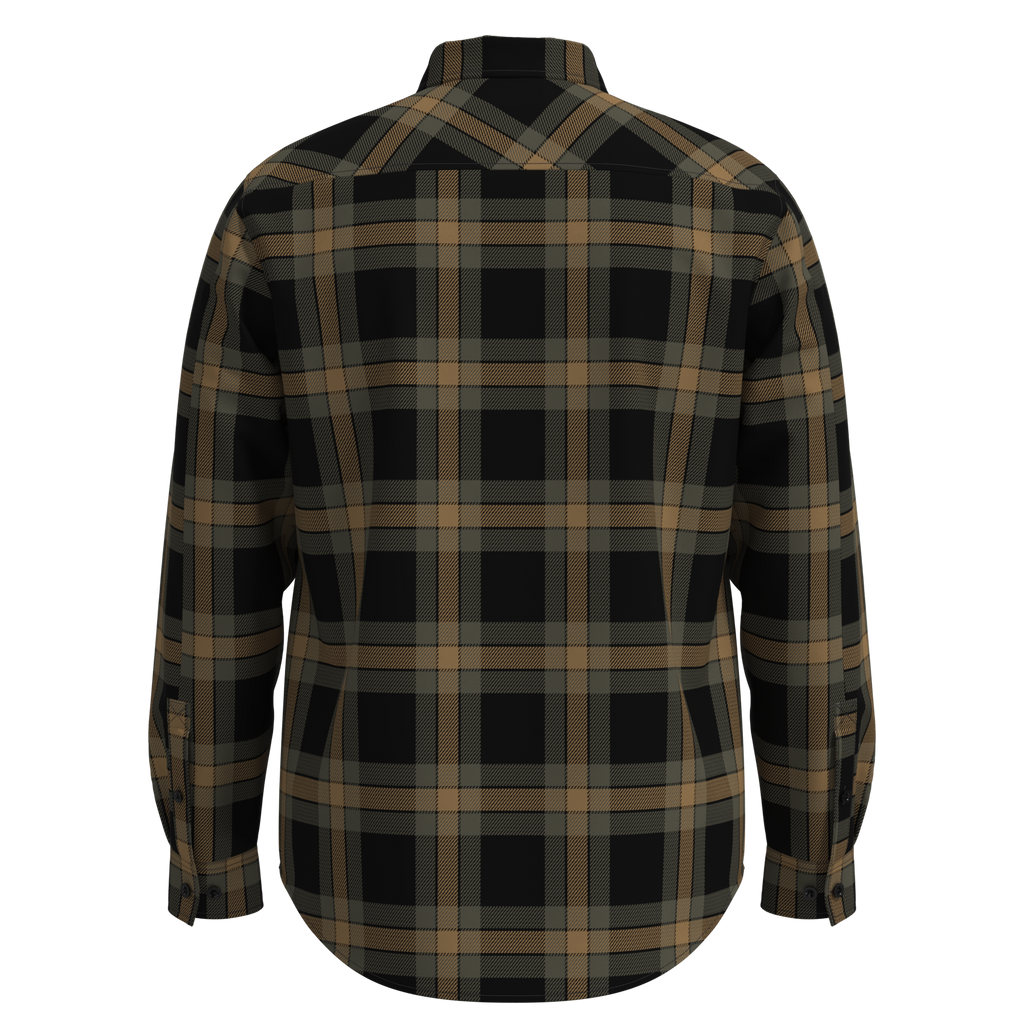 H-D® Standard Long Sleeve Plaid Shirt – Chicory & Harley Black