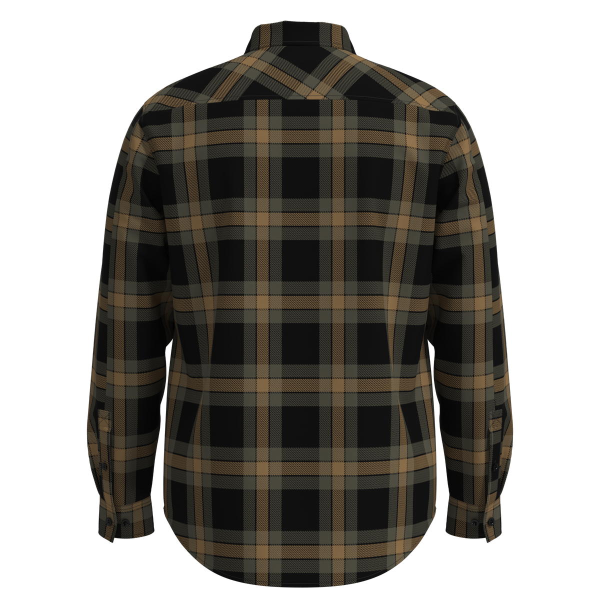 H-D® Standard Long Sleeve Plaid Shirt – Chicory & Harley Black