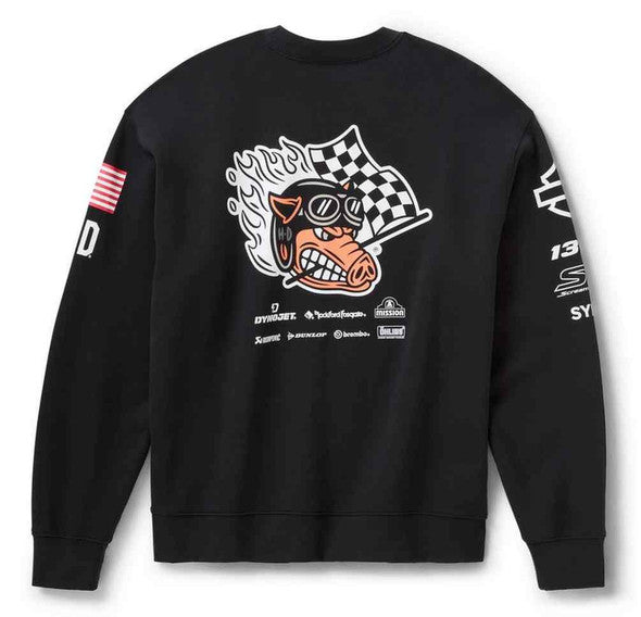 Harley-Davidson Factory Racing Team Crewneck Sweatshirt – Joe