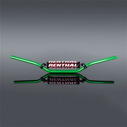 RENTHAL 7/8 H/BAR RC/O.E HONDA + KAWASAKI GRN W/BAR PAD (971-08-GN-01-185)