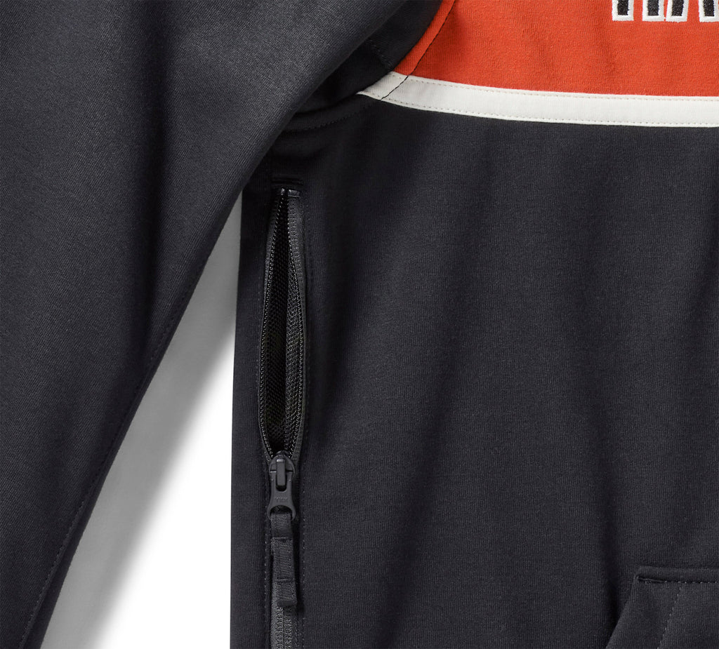 Men's H-D Trenton Deflector 2.0 Hooded Riding Fleece