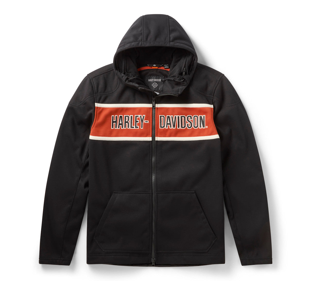 Men's H-D Trenton Deflector 2.0 Hooded Riding Fleece