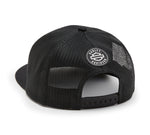 Men's Logo Colorblock Adjustable Trucker Cap - Harley Black