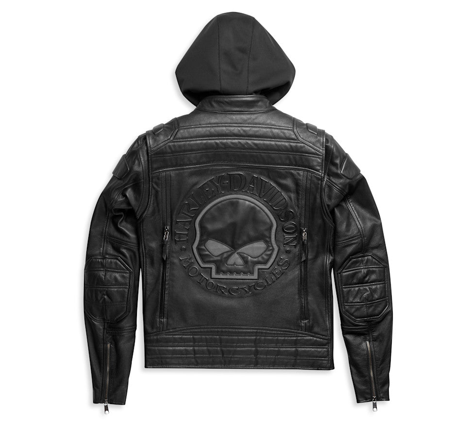 Harley-Davidson MENS AURORAL II 3-IN-1 LEATHER JACKET