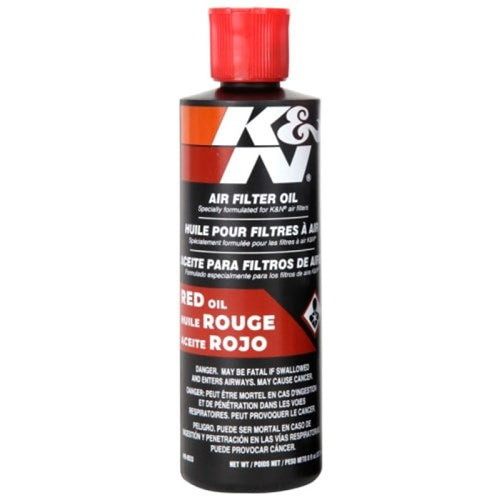 K&N FILTER OIL 8 OZ SQUEEZE BOTTLE  [ONC01]