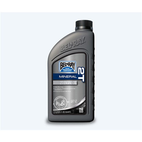 BELRAY 2T MINERAL ENGINE OIL 1 LITRE (12 TO A BOX - 300951150160) [SPC01]