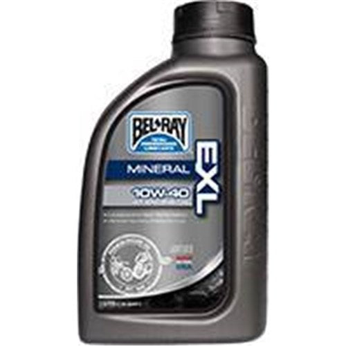 BELRAY EXL MINERAL 4T ENG OIL 10W-40 1 LITRE (12 TO A BOX - 301838150160) [SPC01]