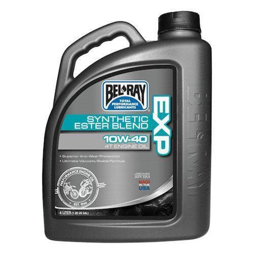 BELRAY EXP SYNTHETIC BLEND 4T ENG OIL 10W-40 4 LITRE (4 TO A BOX - 301126150185) [SPC01]