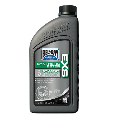 BELRAY EXS SYNTHETIC 4T ENG OIL 10W-50 1 LITRE (12 TO A BOX - 301840150160) [SPC01]