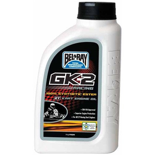 BELRAY GK-2 100% SYNTHETIC ESTER 2T ENGINE OIL 1 LITRE (12 TO A BOX) [ONC01]