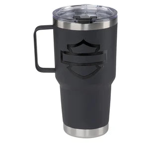 Harley-Davidson Matte Black Travel Coffee Mug