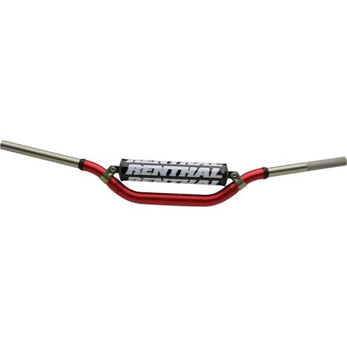 RENTHAL TWINWALL H/BAR STEWART/VILLOPOTO RED W/BAR PAD (996-01-RD-07-185)