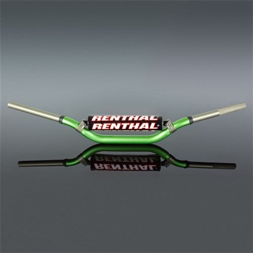 RENTHAL TWINWALL H/BAR RC O.E.M HONDA/KAWASAKI GRN W/BAR PAD (997-01-GN-02-185)