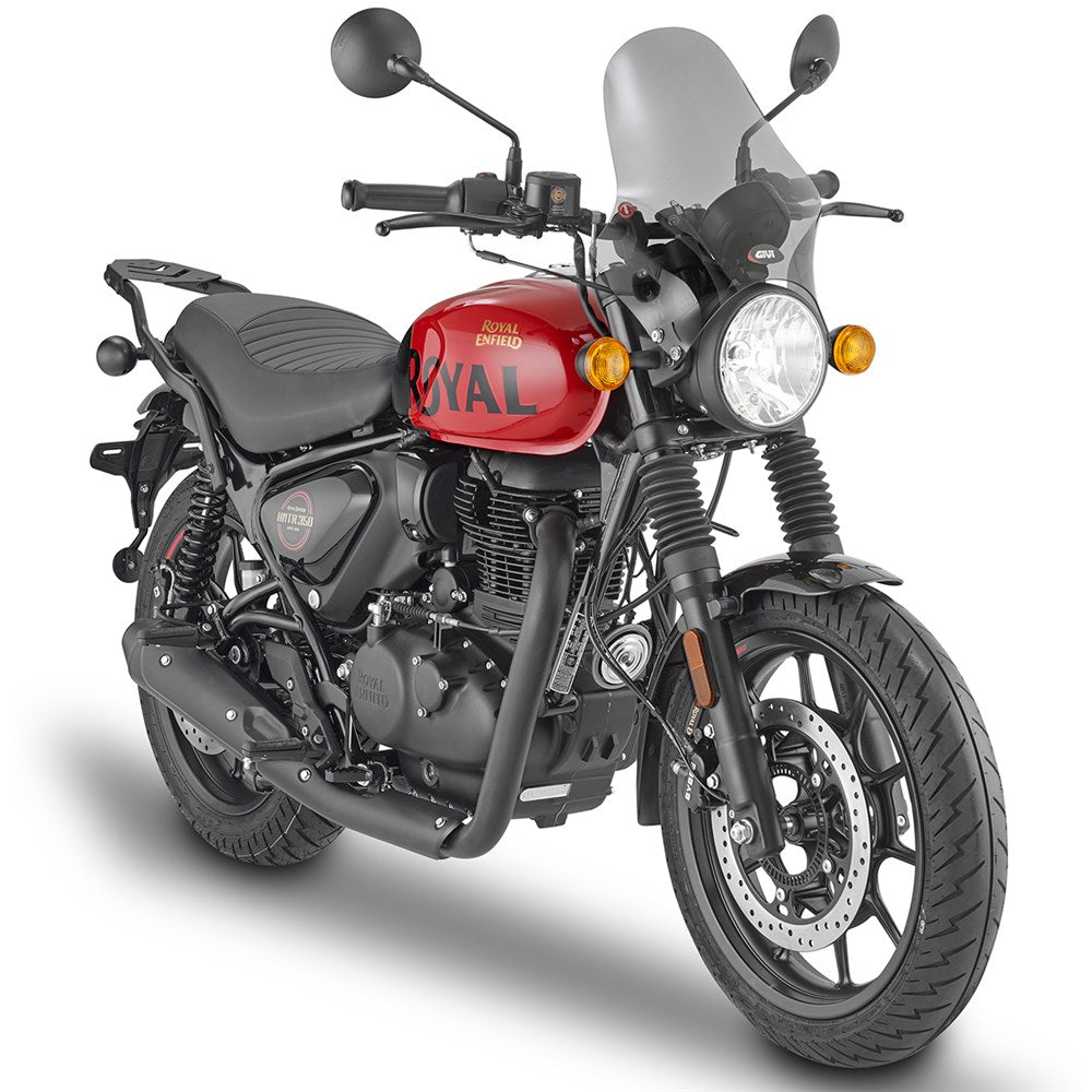 GIVI WINDSCREEN ONLY SMOKED - KAWASAKI/ROYAL ENFIELD/TRIUMPH (NEEDS FITTING KIT A4124A OR A9056A OR A6424A OR A6417A)