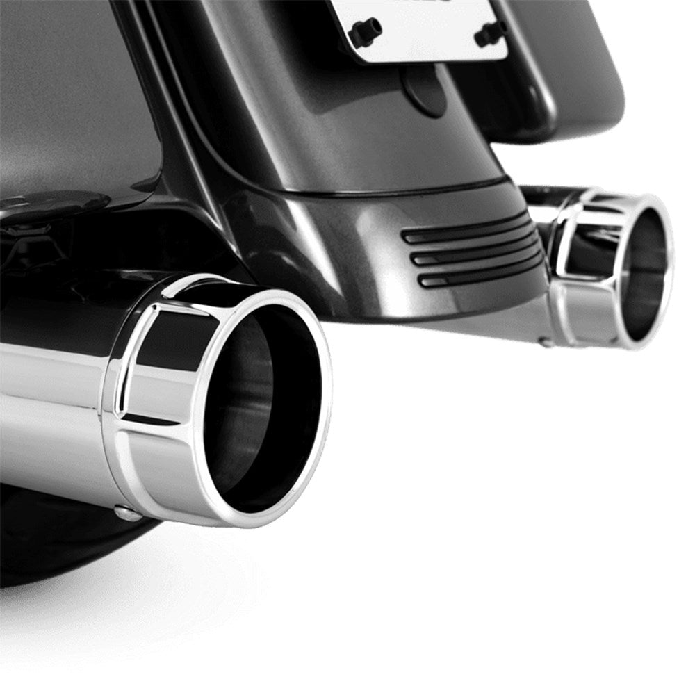 VH END CAP CHROME TORQUER 450 SLIP ONS V16673/V16674