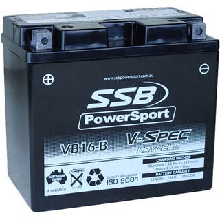 SSB SSB POWERSPORT 12V V-SPEC HIGH PERFORMANCE AGM BATTERY