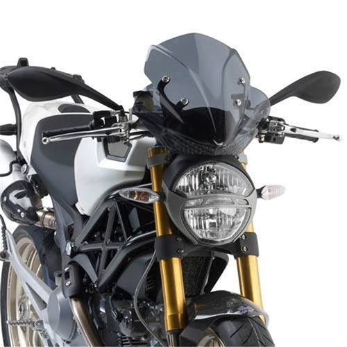 GIVI WINDSCREEN SMOKED - DUCATI MONSTER 696 08-09 /1100 08-13 / MONSTER EVO 11-13  [ONC01]