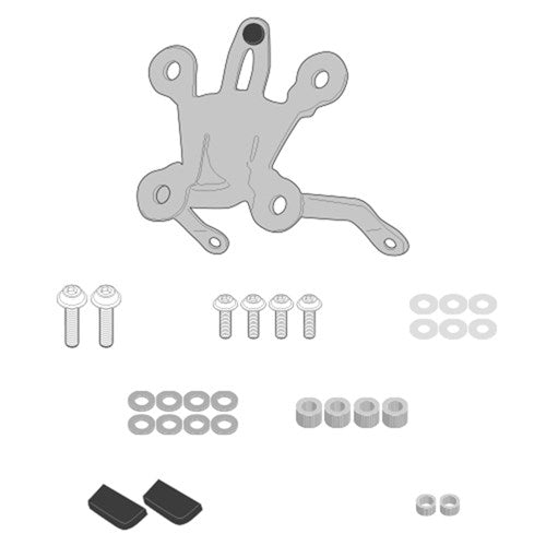 GIVI SPECIFIC WINDSCREEN FITTING KIT - BENELLI 502C 19-24 (NEEDS SCREEN 1173S)