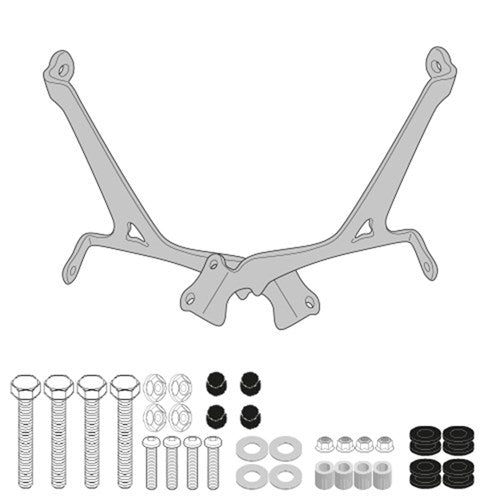 GIVI SPECIFIC WINDSCREEN FITTING KIT - ROYAL ENFIELD METEOR 350 21-24 (NEEDS SCREEN 9053A)