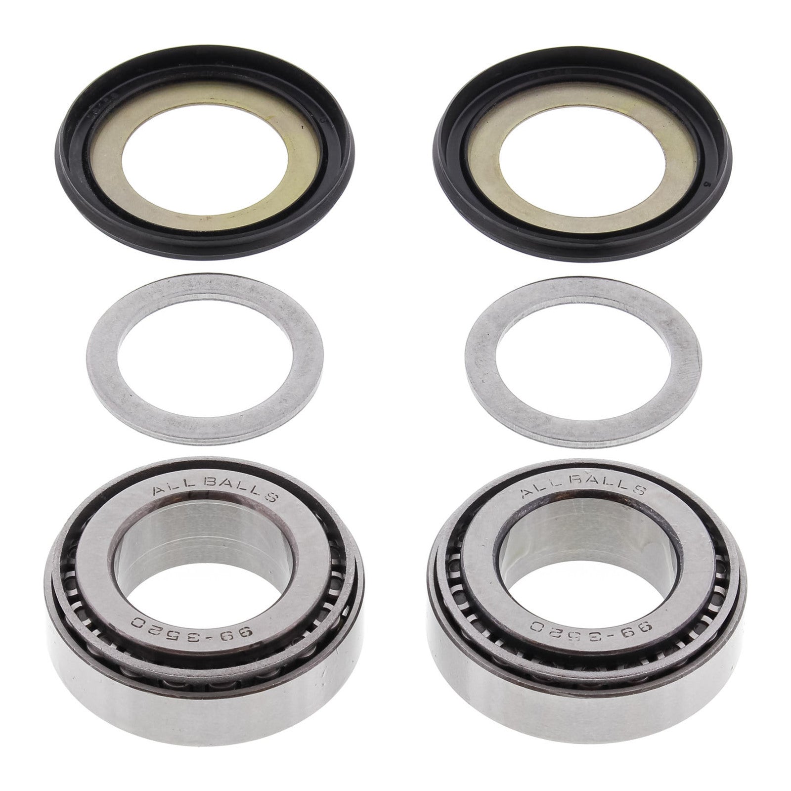 All Balls Racing Steering Head Bearing Kit