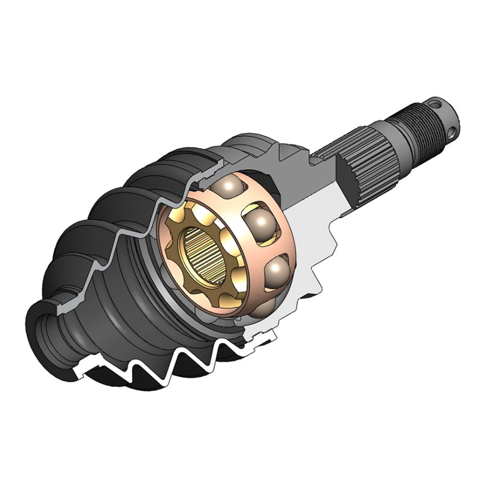 ATV CVaxle Complete 8 Ball