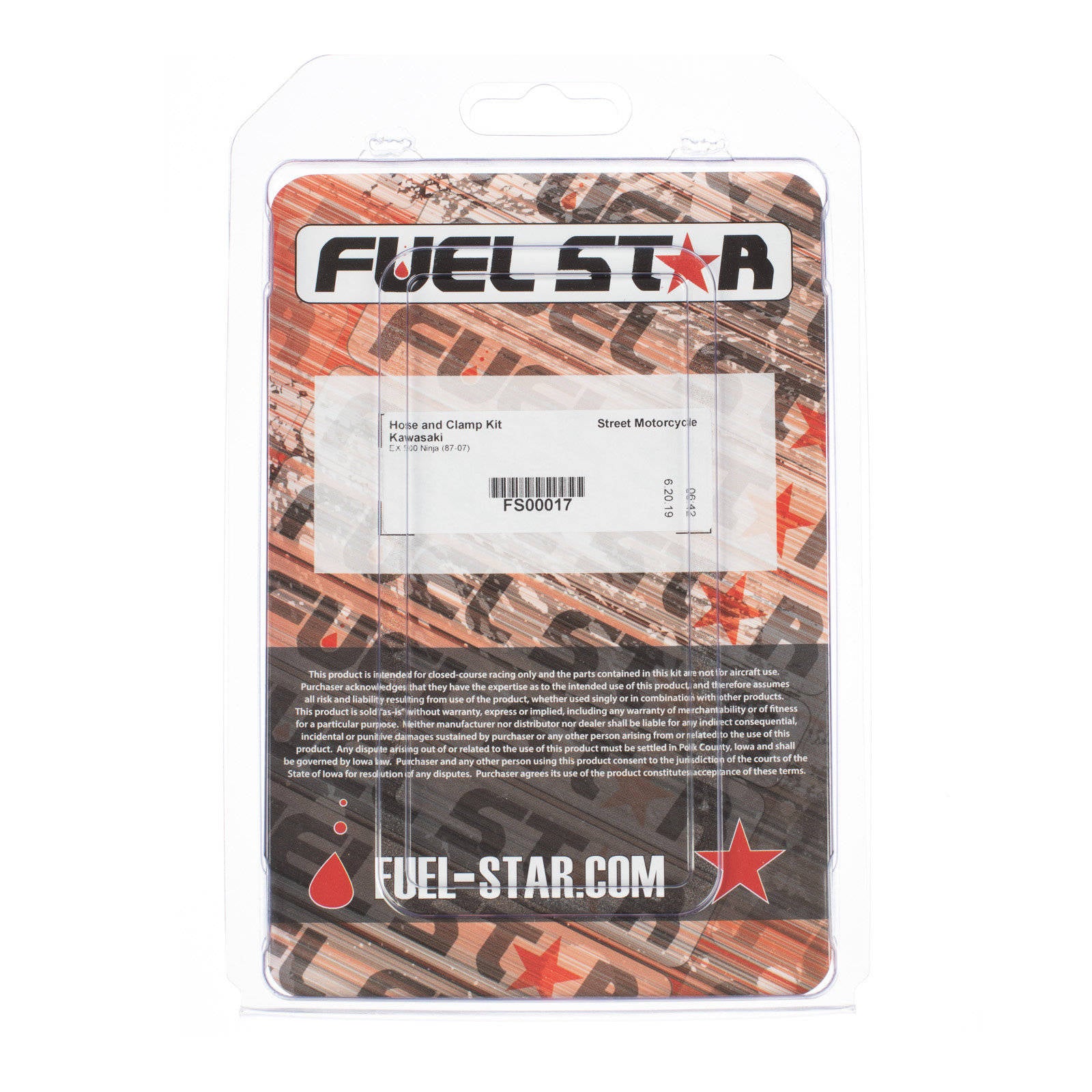 All Balls Racing Fuel Hose & Clamp Kit