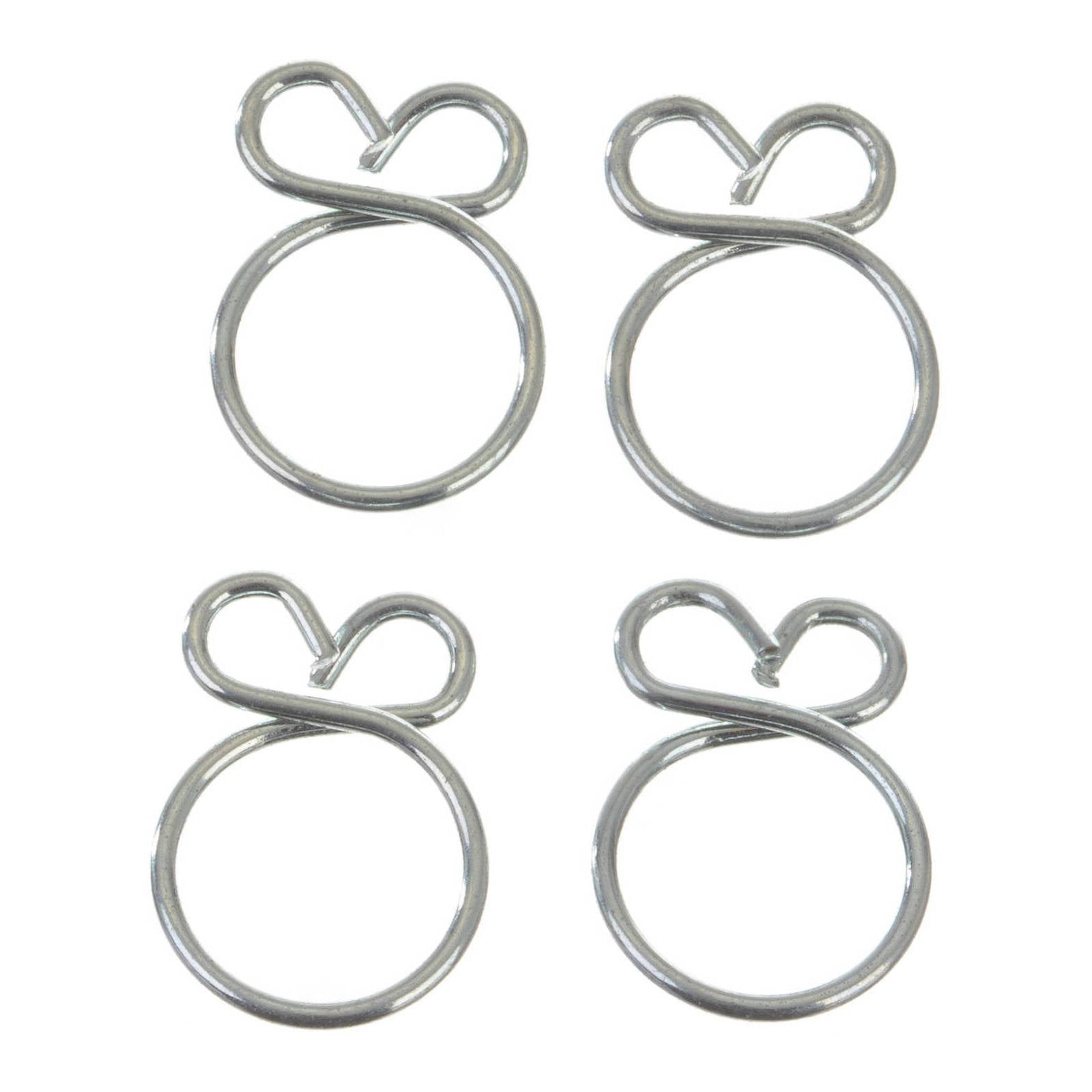 All Balls Racing Fuel Hose Clamp Kit (4 Pack)