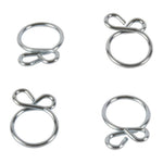 All Balls Racing Fuel Hose Clamp Kit (4 Pack)