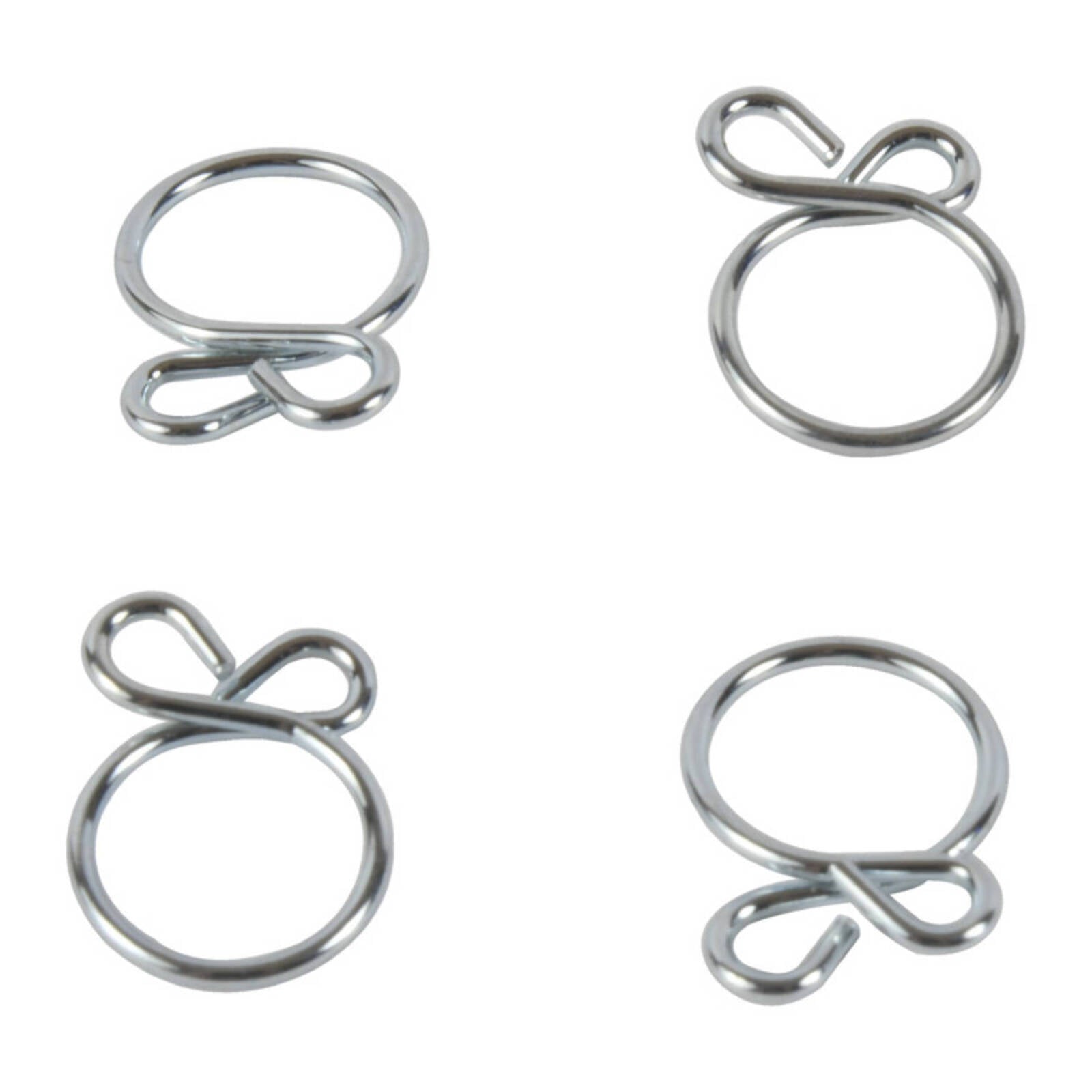 All Balls Racing Fuel Hose Clamp Kit (4 Pack)