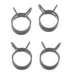 All Balls Racing Fuel Hose Clamp Kit (4 Pack)