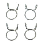 All Balls Racing Fuel Hose Clamp Kit (4 Pack)