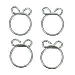 All Balls Racing Fuel Hose Clamp Kit (4 Pack)