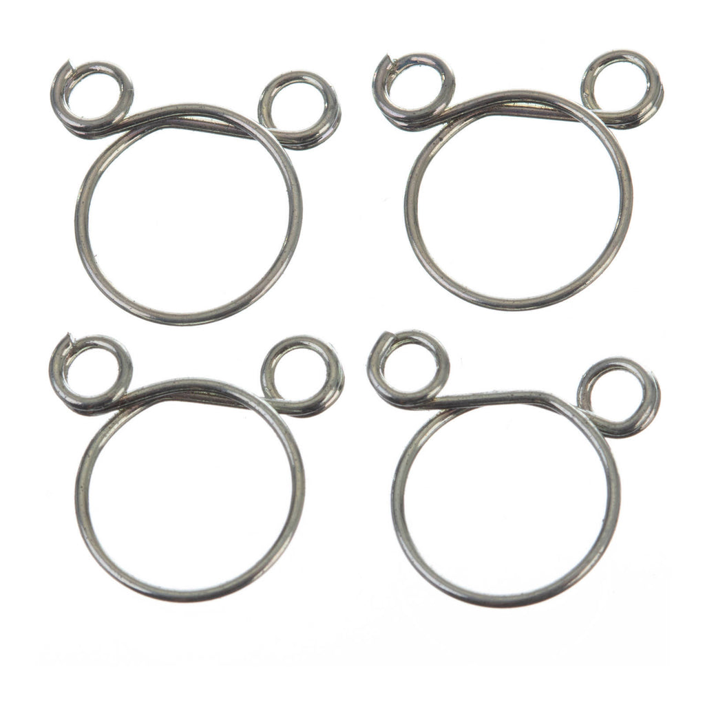 All Balls Racing Fuel Hose Clamp Kit (4 Pack)