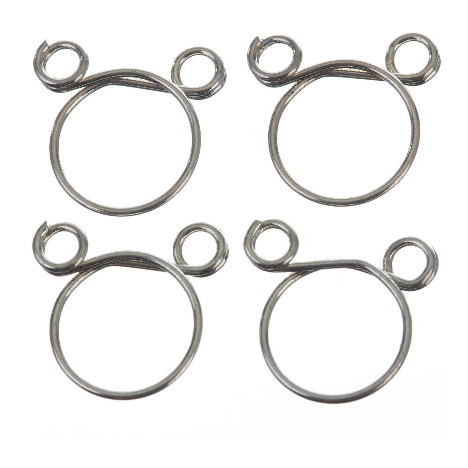 All Balls Racing Fuel Hose Clamp Kit (4 Pack)