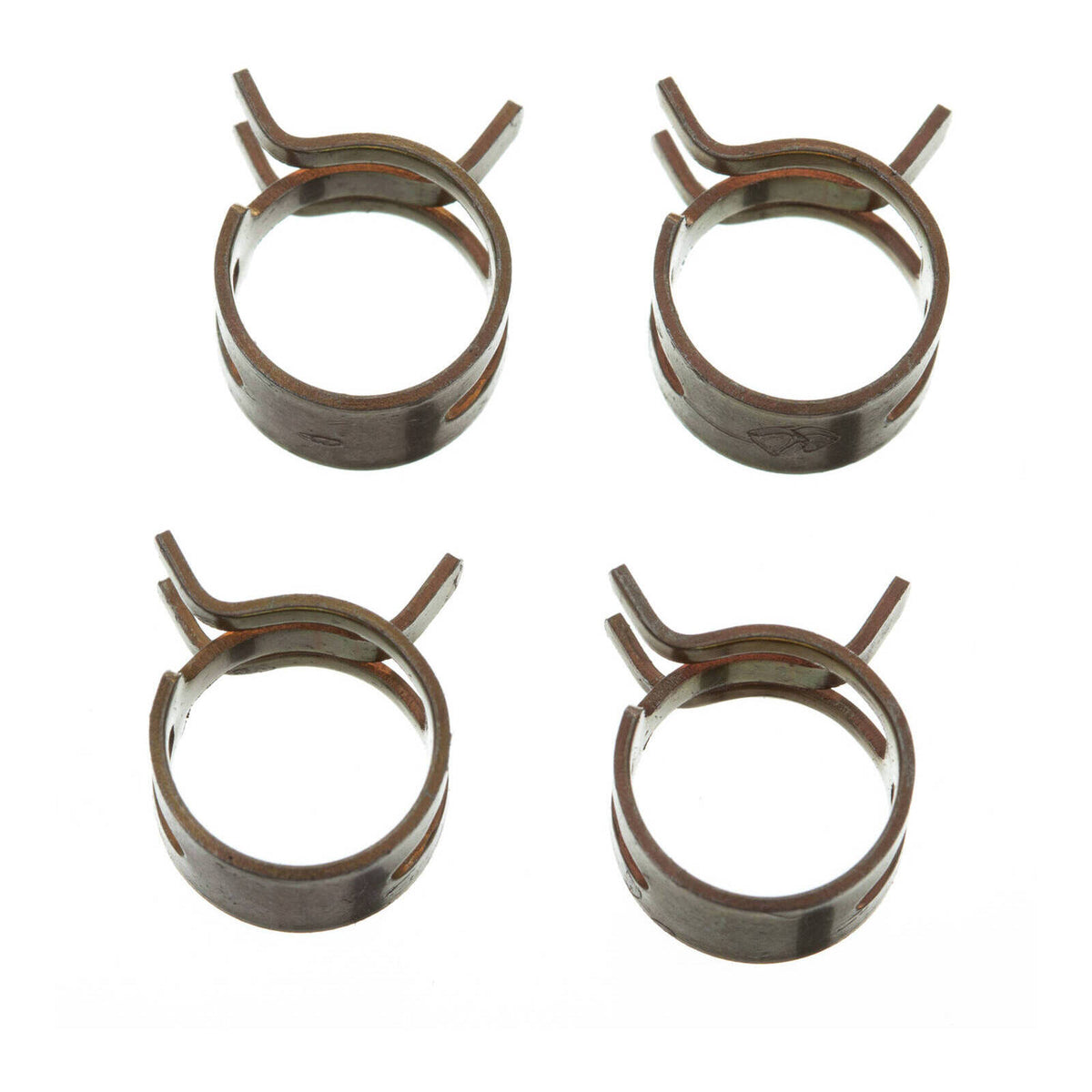 All Balls Racing Fuel Hose Clamp Kit 12mm Band 4 Pack