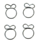 All Balls Racing Fuel Hose Clamp Kit (4 Pack)