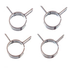 All Balls Racing Fuel Hose Clamp Kit (4 Pack)