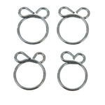 All Balls Racing Fuel Hose Clamp Kit (4 Pack)