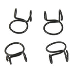 All Balls Racing Fuel Hose Clamp Kit (4 Pack)
