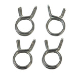 All Balls Racing Fuel Hose Clamp Kit (4 Pack)