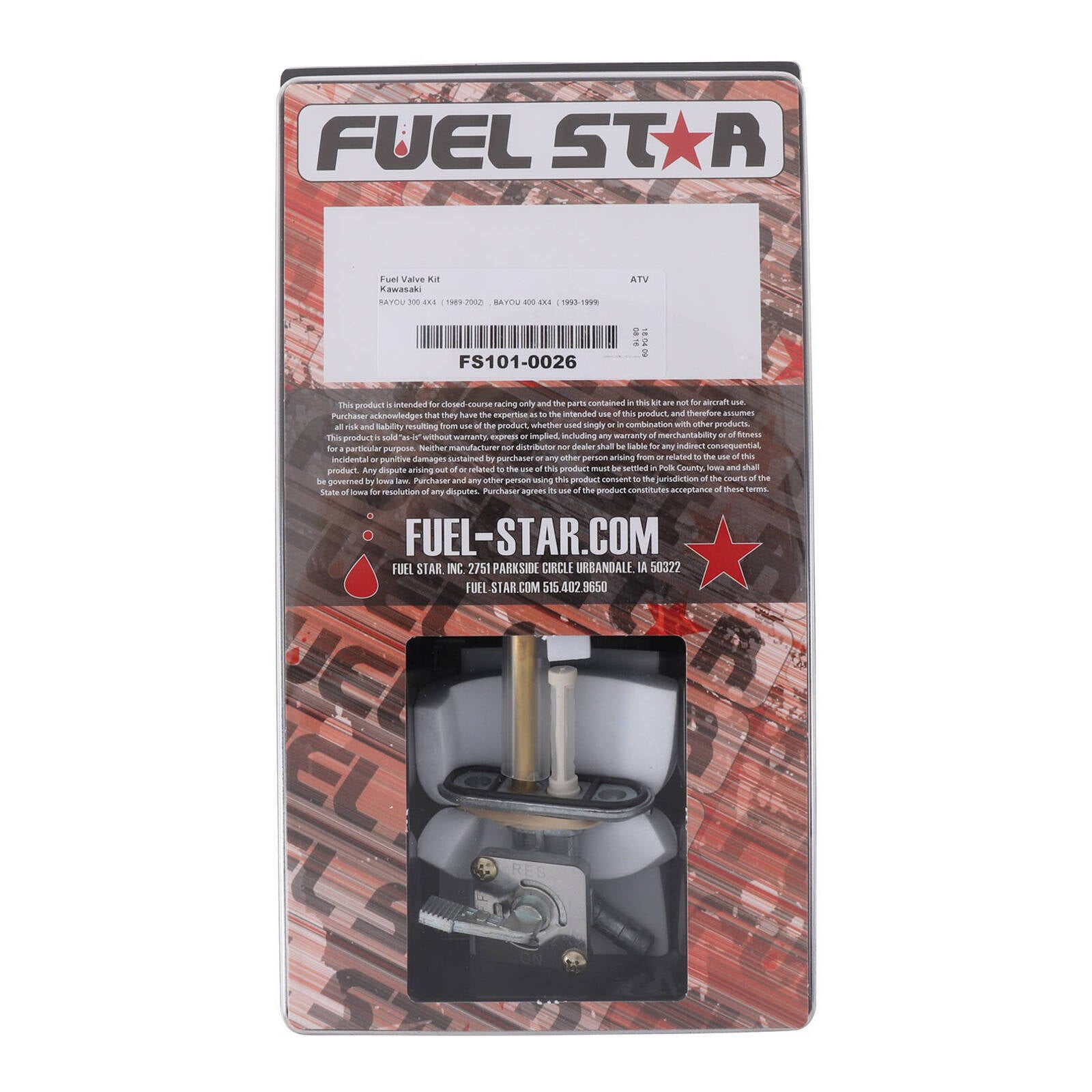 All Balls Racing Fuel Tap Kit - Series 1