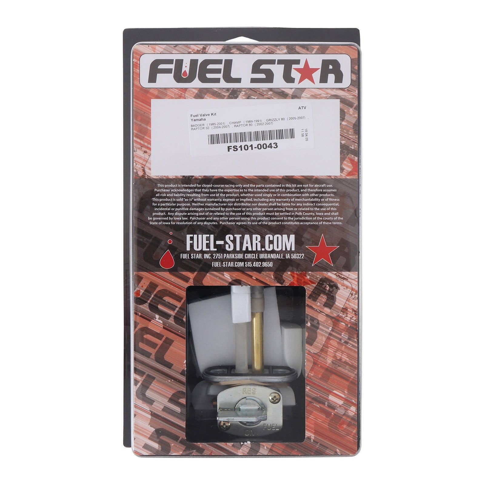 All Balls Racing Fuel Tap Kit - Series 1