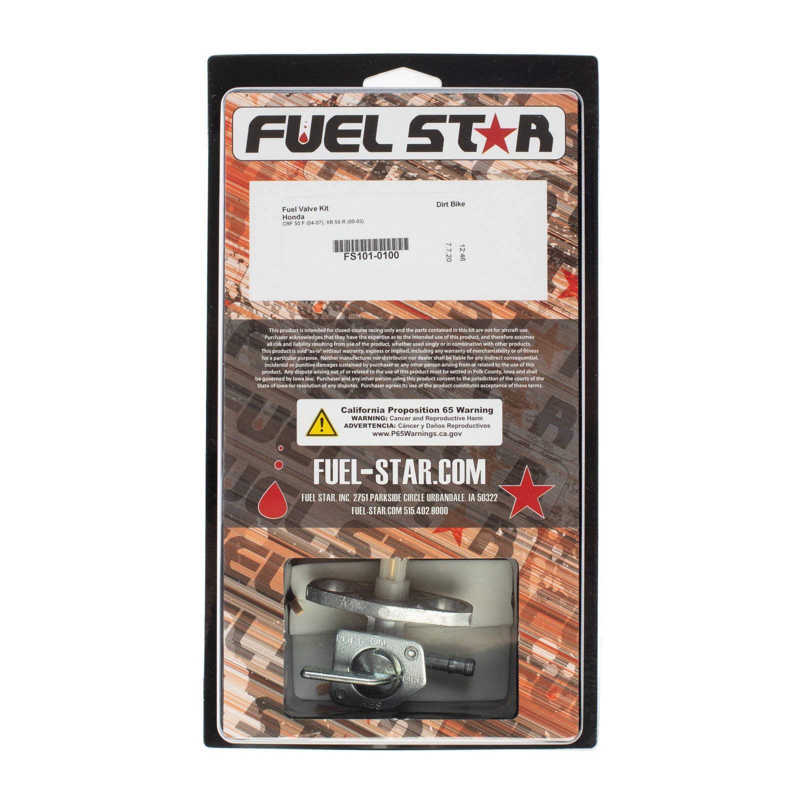 All Balls Racing Fuel Tap Kit - Series 1