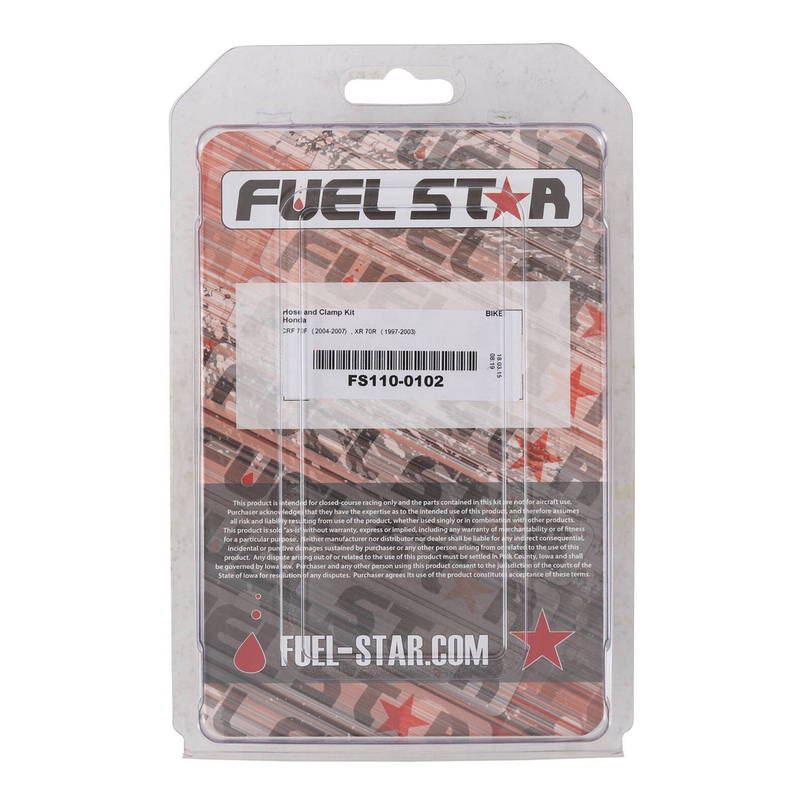 All Balls Racing Hose & Clamp Kit