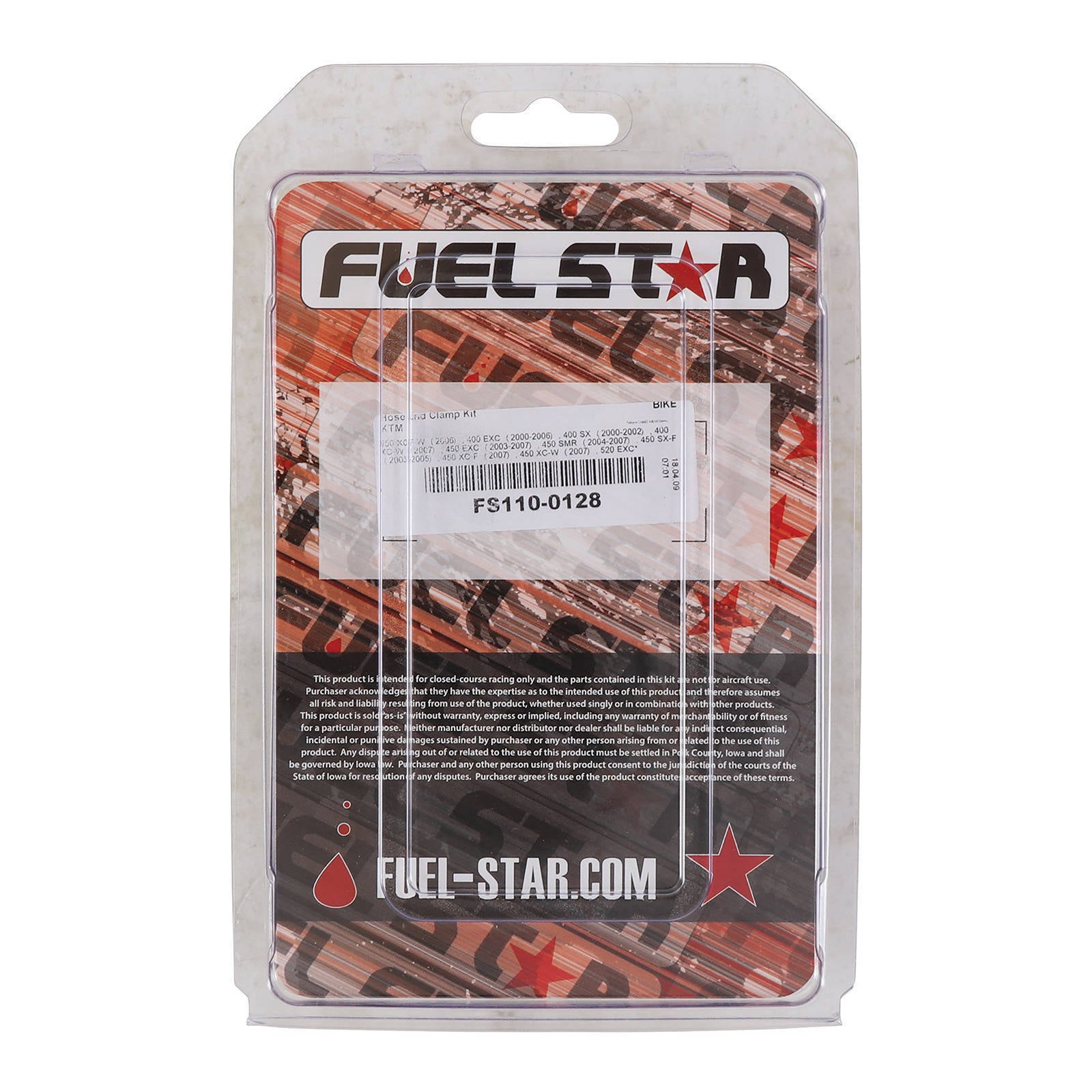 All Balls Racing Hose & Clamp Kit