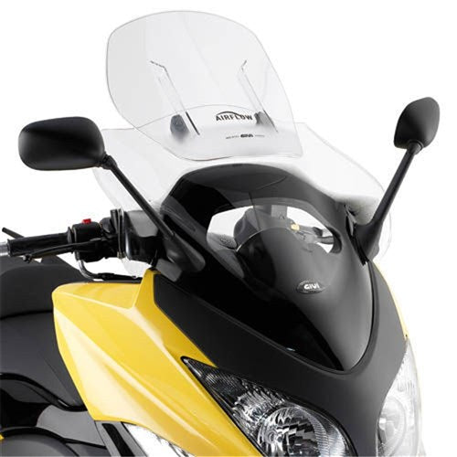 GIVI WINDSCREEN AIRFLOW SLIDING - YAMAHA TMAX500 08-11  [ONC01]